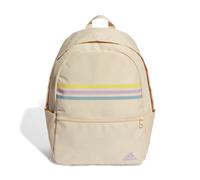adidas Unisex - Adulto Classic Horizontal 3-Stripes Backpack, Sand Strata/Almost Yellow, One size