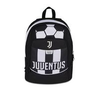 Seven Zaino Scuola Advanced Juventus, Doppio Scomparto, Nero, 29 L, Tasca laterale portaborraccia, Scomparto porta pc, Scuola elementare e media, Bambini e ragazzi, Calcio, Prodotto ufficiale