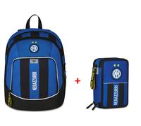 Zaino Advanced Scuola Inter + Astuccio 3 zip Completo - Novità 2025/2026