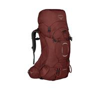 Osprey aether 55l backpacking bag red for men