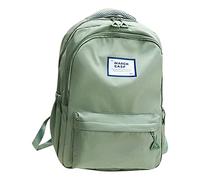 Zaino alla moda e per studenti delle scuole medie e superiori nella nuova stagione dei cattivi zaino, Verde, Etichettalia unica