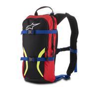 Alpinestars Iguana Hydration Zaino, rosso-blu-giallo, taglia 6-10l per maschi
