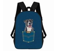 Zaino American Staffordshire Terrier1 Backpack Resistentezaini Grande Daypack Per Outdoor Viaggio Escursioni