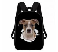 Zaino American Staffordshire Terrier2 Daypack Unisexzaino Da Scuola Resistente Zaini Per Notebook Campeggio Outdoor