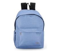 Zaino Americanino Scuola Comix Lurex Azzurro