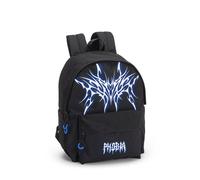 Zaino Americano Scuola Phobia Nero con Stampa Tribale