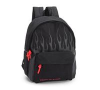 Zaino Americano Scuola Vos Vision of Super Flame Nero Rosso