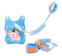 Zaino anti-perdita per bambini, la pettorina per i bambini che imparano a camminare è adatta sia per i maschi che per le femmine. (Blu)