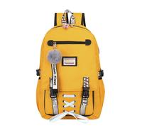 Zaino antifurto con ricarica USB, grande capacità e scomparti multipli, compatibile con laptop/notebook, ideale per la scuola primaria.