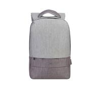 Rivacase Zaino antifurto 7562 per notebook 15,6" urbano idrorepellente Grigio chiaro