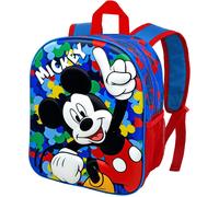 Zaino Asilo 3D 31×26×11 cm Zainetto per Bambini Design 3D Cartoon Poliestere