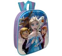 ZAINO ASILO 3D FROZEN DISNEY IMMAGINE A RILIEVO BORSA SCUOLA TEMPO LIBERO