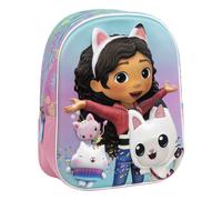 ZAINO ASILO 3D GABBY'S DOLLHOUSE BORSA 32 CM PER SCUOLA MATERNA 5870