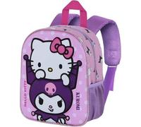ZAINO ASILO 3D HELLO KITTY + KUROMI