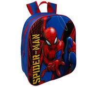 ZAINO ASILO 3D SPIDERMAN MARVEL IMMAGINE A RILIEVO BORSA SCUOLA TEMPO LIBERO - 5