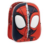 ZAINO ASILO 3D SPIDEY BORSA CON APPLICAZIONI 32 CM PER SCUOLA MATERNA DA PASSEGG