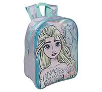 Zaino Asilo Frozen II, Disney, Elsa, Anna, borsa, scuola, tempo libero, passeggio, mare, 28 x 22 x 10 cm, lilla - 1000E281404