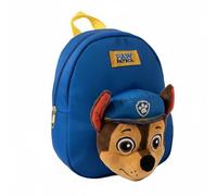 Zaino asilo Paw Patrol Chase per bambini, unisex, con peluche 3D, con spallacci regolabili e cerniera, licenza ufficiale, taglia unica
