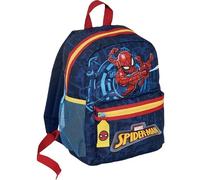 Zaino asilo spall Spiderman, dimensioni 24x31x14 spallacci imbottiti, 12 litri