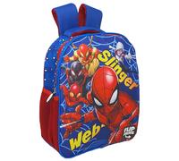 ZAINO ASILO SPIDERMAN MARVEL CON PATTINA MAGNETICA INTERCAMBIABILE BORSA SCUOLA