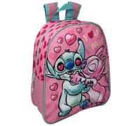 Zaino Asilo Stitch e Angel Disney 28 cm con Spallacci Imbottiti