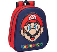 ZAINO ASILO SUPER MARIO BROS 3D SCUOLA MATERNA ORIGINALE
