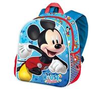 Zaino Asilo Topolino Mickey Mouse House Rules Karactermania 05542 Scuola Bimbo