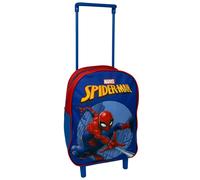 ZAINO ASILO TROLLEY SPIDERMAN MARVEL BORSA 28 CM SCUOLA MATERNA TEMPO LIBERO
