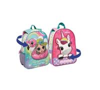 Zaino Asilo Unicorno Mitama Infanzia per Bambini 31x23x7cm + Omaggio Portachiavi