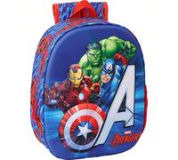 Zaino Avengers 3D per bambini - Zaino scolastico in rilievo per bambini e bambine - Zaino dal design divertente e originale, comodo e sicuro⚫ Spedizione GRATUITA ✅ Consegna in 24/48 ore in Spagna (pen