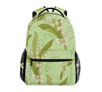 Zaino Backpacks Lilies Student Backpack Big for Girls Kids Elementary Zaino Shoulder Bag Bookbag, Multicolore, taglia unica