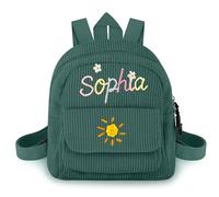 Zaino Bambini Personalizzato Per Ragazze Ragazzi, Nome Personalizzato Mini Cotone Zaini, Borsa Scolastica, Ritorno A Scuola Regali Per, Asilo Materno, Scuola Primaria,1-4 Anni
