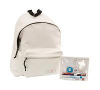 ZAINO BE U BIANCO DA PERSONALIZZARE MODELLO AMERICANO OFFERTA PROMOZIONE