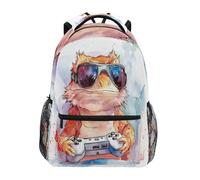 Zaino Bearded Dragon Video Game Backpack Unisexdaypack Resistente Zaino Da Scuola Per Outdoor Viaggio Escursioni