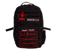 Zaino Black Crown Spartan Nero/rosso A005989 Black