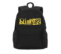 Zaino Blink 182 Punk Sorriso Ragazzi Ragazze Bookbag Studenti Borse di scuola Cartone animato Bambini Zaino Zaino da viaggio Borsa a tracolla Regali per le vacanze all'aperto per tempo libero