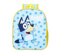 Zaino Bluey per bambini, leggero e resistente, con cinghie regolabili, perfetto per scuola, viaggi e uso quotidiano, Blu, S