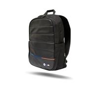 Zaino BMW per notebook 16", nero - Tricolore carbonio