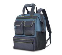 Zaino Borsa degli attrezzi Heavy Duty Tool Storage Borse per Elettricista Idraulico Cinghia Regolabile Comodo Strumento Zaino