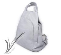Zaino Borsa monospalla donna da viaggio spalla lavoro passeggio zainetto grigio