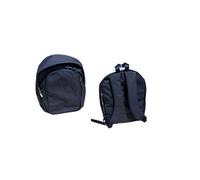 Zaino borsa travel blu con spallacci imbottiti e tascone frontale e tasca termi