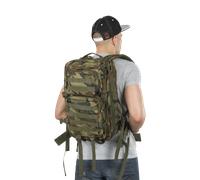 Zaino Brandit US Cooper Large 30L Woodland Woodland