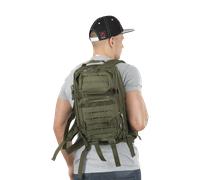 Brandit Us Cooper Lasercut L 40l Backpack Verde