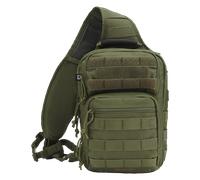 Brandit Us Cooper Sling Pack Medium, Zaino Unisex - Adulto, Olive, Taglia unica