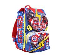 Zaino Captain America Civil War - Sdoppiabile, 28 litri, Poliestere, Multicolore