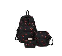 Zaino carino a tre pezzi con busta a fionda e borsa for tutta la borsa for la scuola for tutta la tasca versatile zaino in nylon zaino