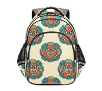 Zaino carino per ragazzi ragazze asilo nido bambini casual spalla Daypack 43,2 cm M Size cinese cultura unica modello animale