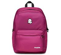 Invicta Zaino Scuola CARLSON, Fucsia - Tasca Interna, Tasca Porta PC, Tasche Laterali Porta Borraccia - Zaino Viaggio, Zaino Università - Eco Material