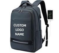 Zaino Casual Da Lavoro e Da Viaggio Personalizzato per Uomo Zaino Impermeabile per Laptop Personalizzazione Stampa Logo Color3,16 inches