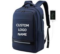 Zaino Casual Da Lavoro e Da Viaggio Personalizzato per Uomo Zaino Impermeabile per Laptop Personalizzazione Stampa Logo Color4,16 inches